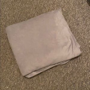 grey 10 lb weighted blanket